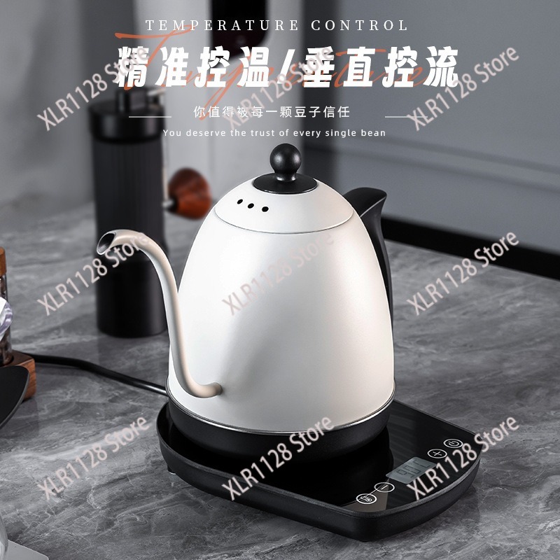 Electric Kettle Gooseneck - Elektrischer Schwanenhals-Wasserkocher mit Temperaturregelung, Kaffeekanne aus