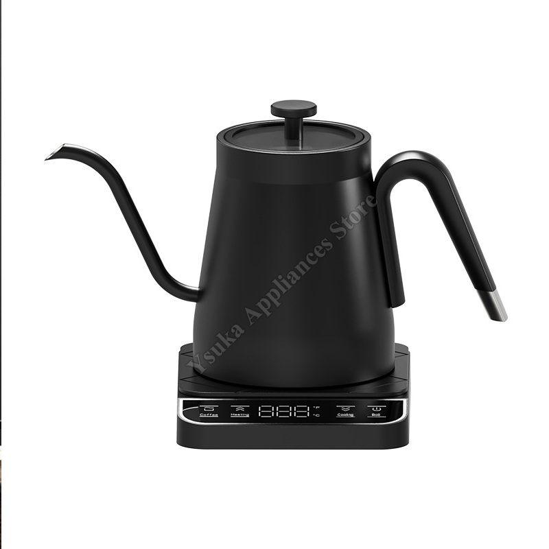 Electric Kettle Gooseneck - Kaffeekanne, intelligenter elektrischer Wasserkocher, schlanker Mund,