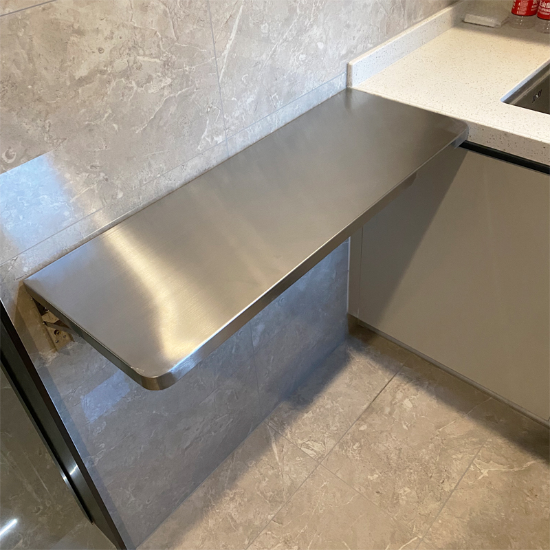 Kitchen Appliances Table - Klappbarer, an der Wand montierter Küchentisch