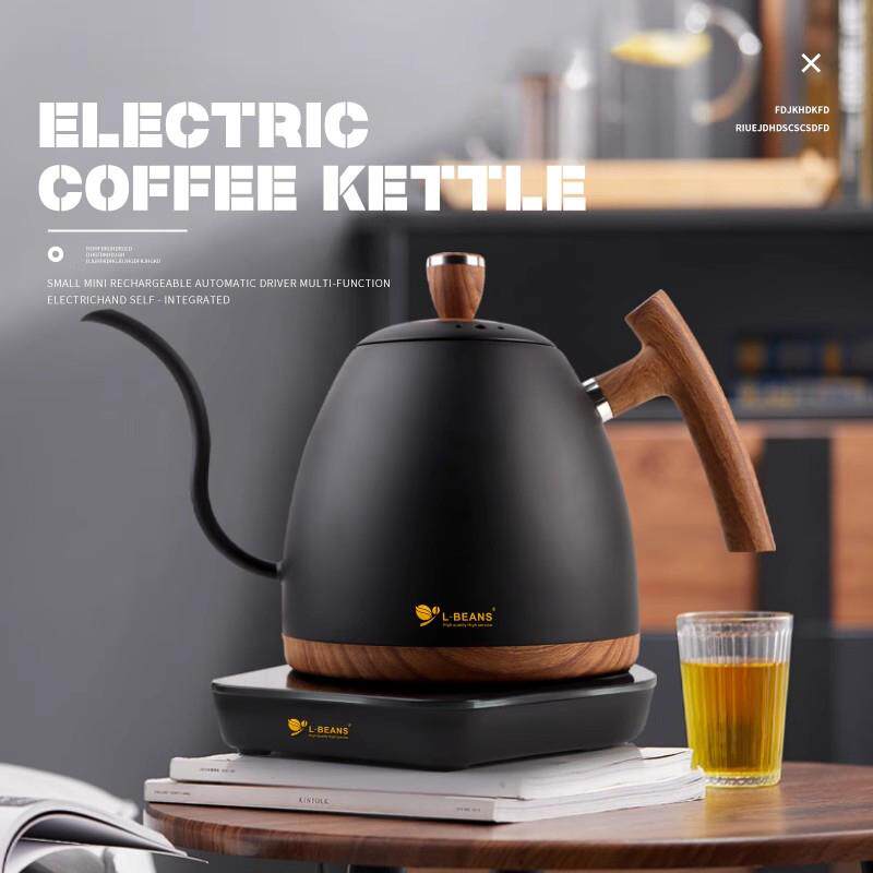 Electric Kettle Gooseneck - Elektrischer Schwanenhals-Wasserkocher mit Präziser Temperaturregelung aus