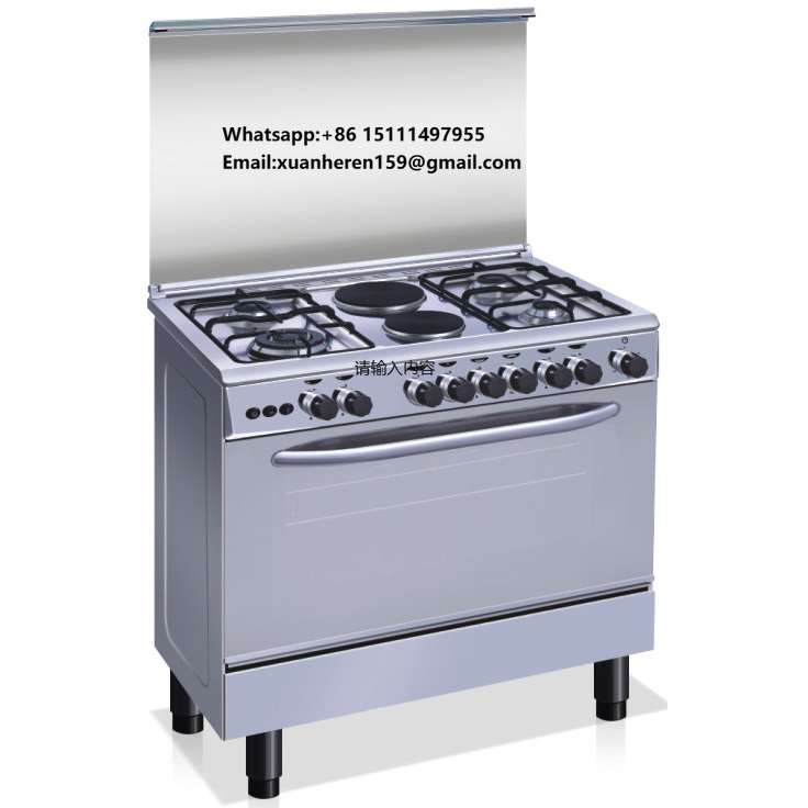 Kitchen Appliances Price - Industrieller Gasherd mit 6 Brennern zu