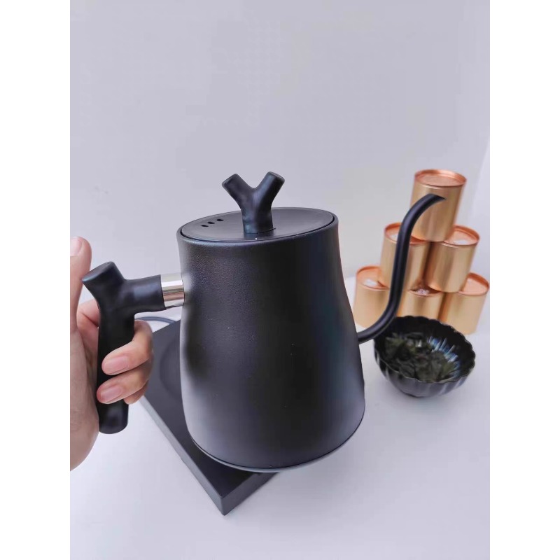 Electric Kettle Gooseneck - 1000W Intelligenter Elektrischer Wasserkocher mit Konstanter