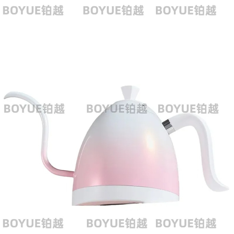 Electric Kettle Gooseneck - Edelstahl-Schwanenhalskessel mit variabler Temperaturregelung, 0,6L, schlanker