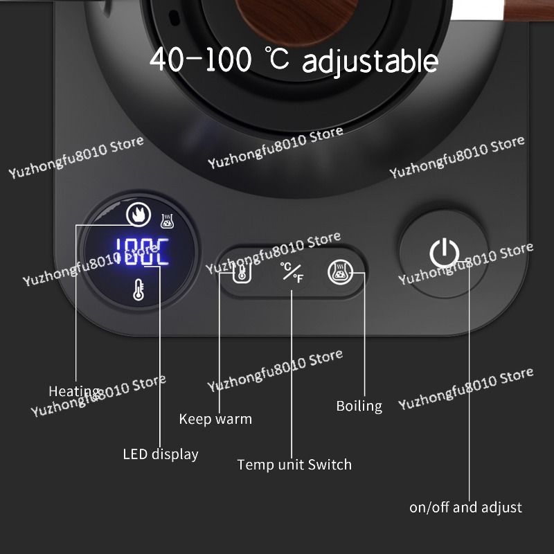 Elektrischer Schwanenhals-Kaff – Electric Kettle Gooseneck Bewertung und Preis