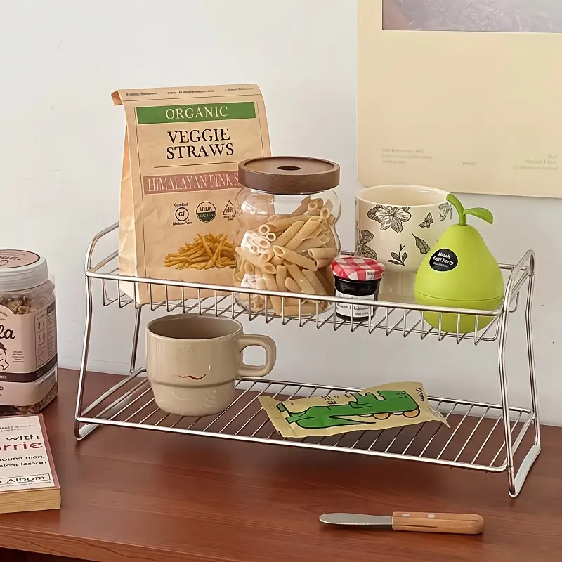 2-stufiges Aufbewahrungsregal  – Kitchen Appliances Table Bewertung und Preis