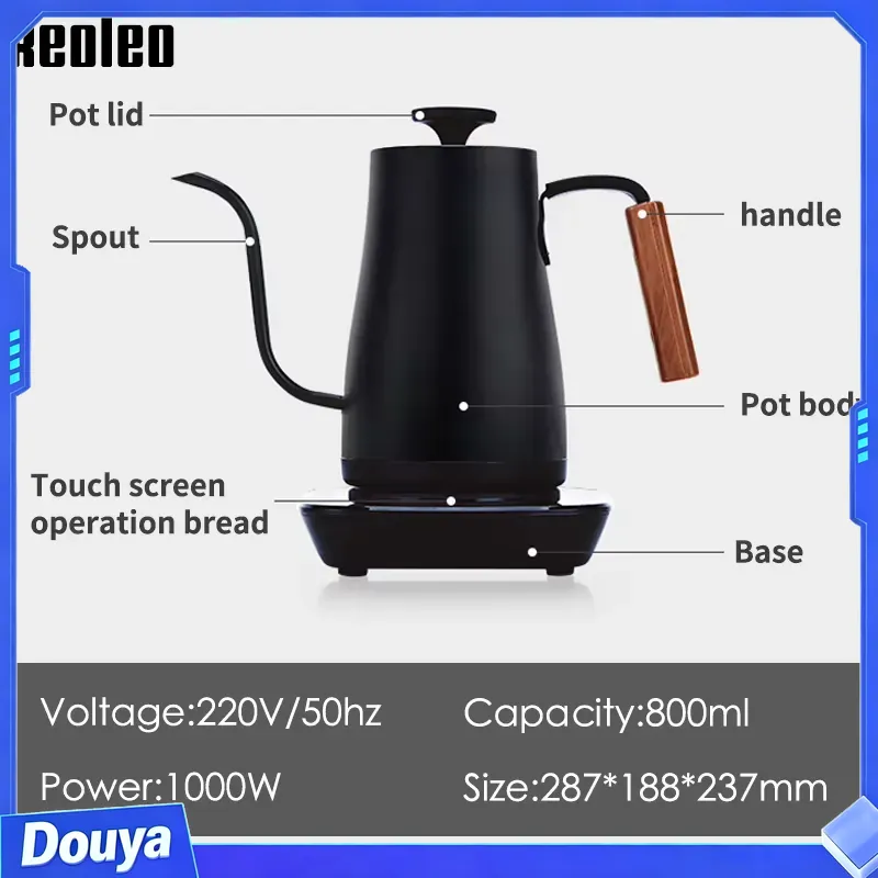 XEOLEO Kaffeekessel mit Schwan – Electric Kettle Gooseneck Bewertung und Preis
