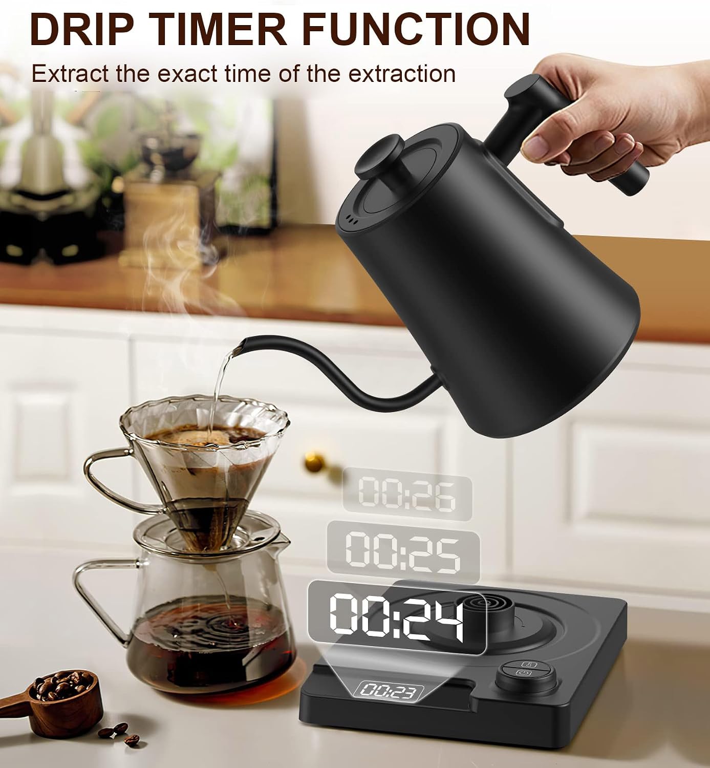 Elektrischer Schwanenhals-Wass – Electric Kettle Gooseneck Bewertung und Preis