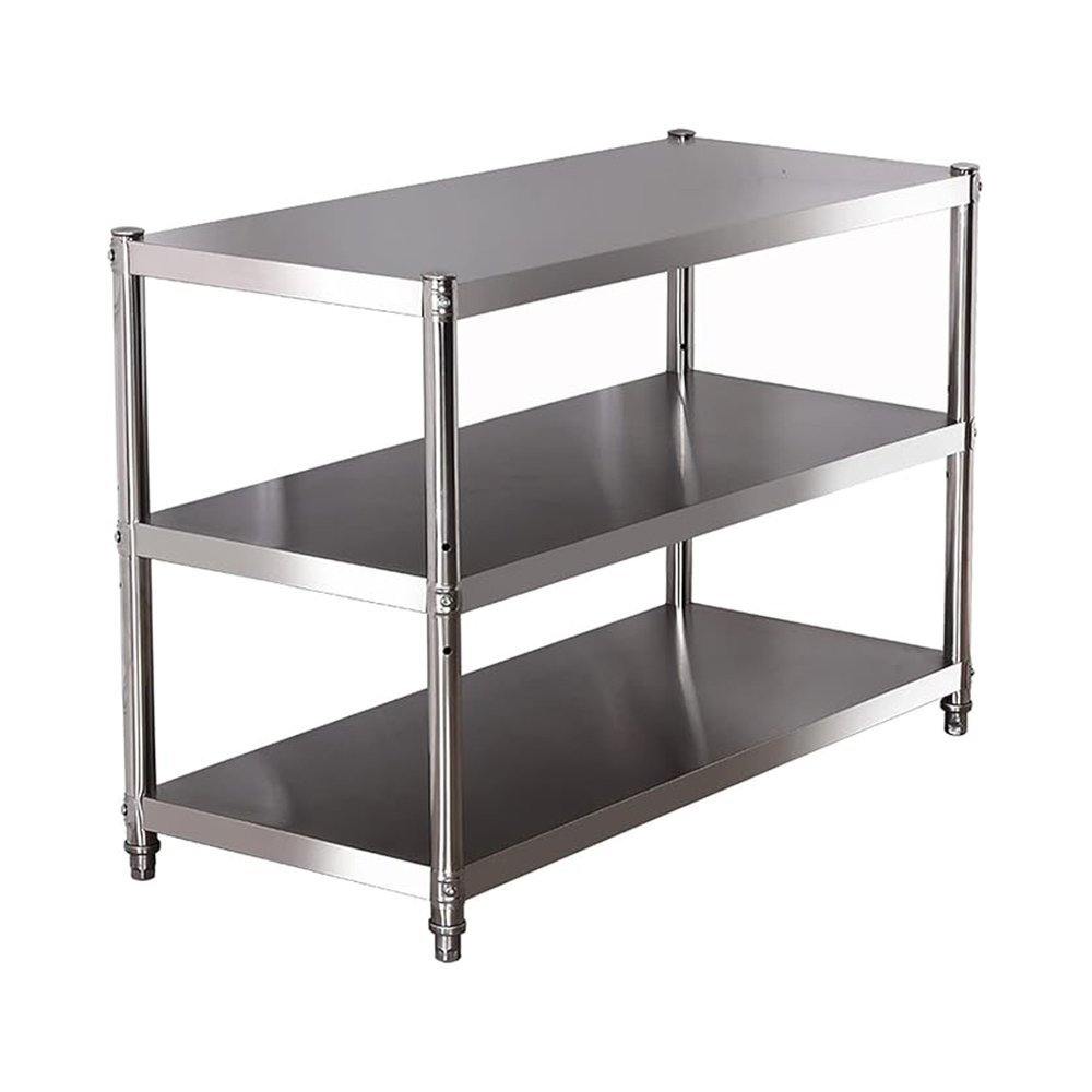 Edelstahlregal, Küchenlagerreg – Kitchen Appliances Table Bewertung und Preis