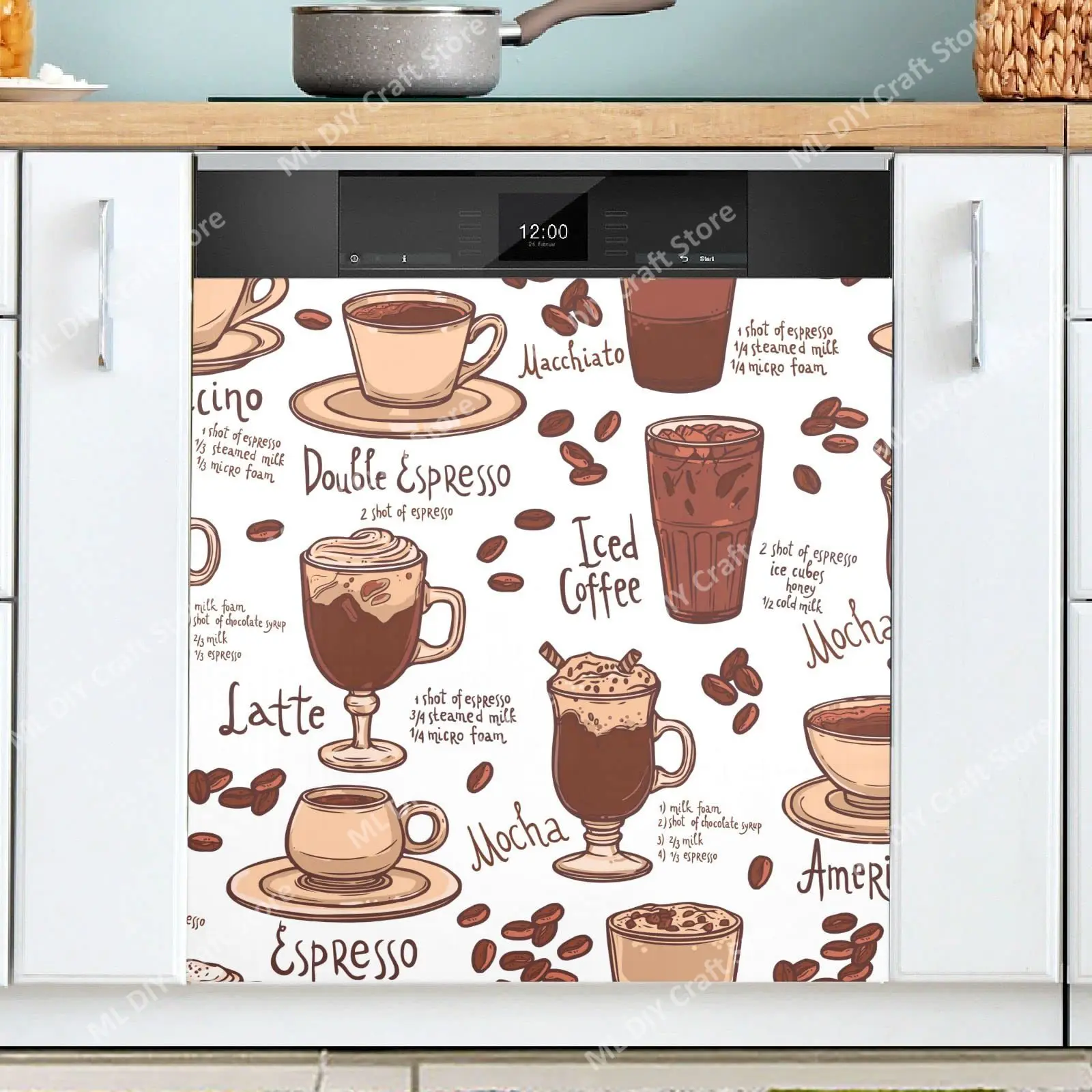 Retro Kaffee Themen Cafe Desig – Kitchen Appliances Pictures Bewertung und Preis